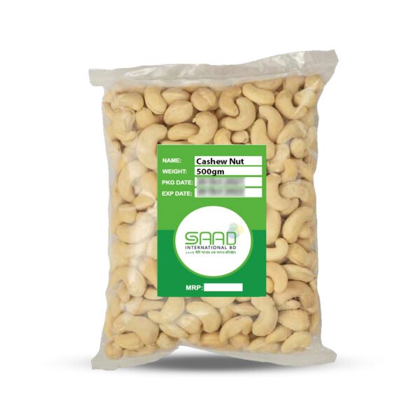 প্রিমিয়াম কোয়ালিটি কাজুবাদাম - 500gm